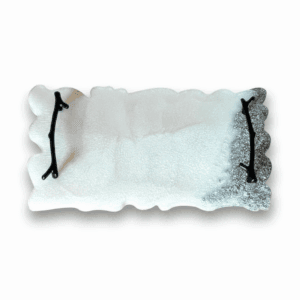 Taca dekoracyjna - Zimowa Gałąź