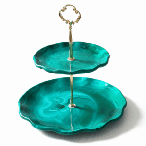 Dwupoziomowa patera – Szmaragdowa Głębia