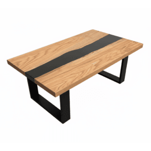 Czarny Strumień - stół z czerwonego dębu